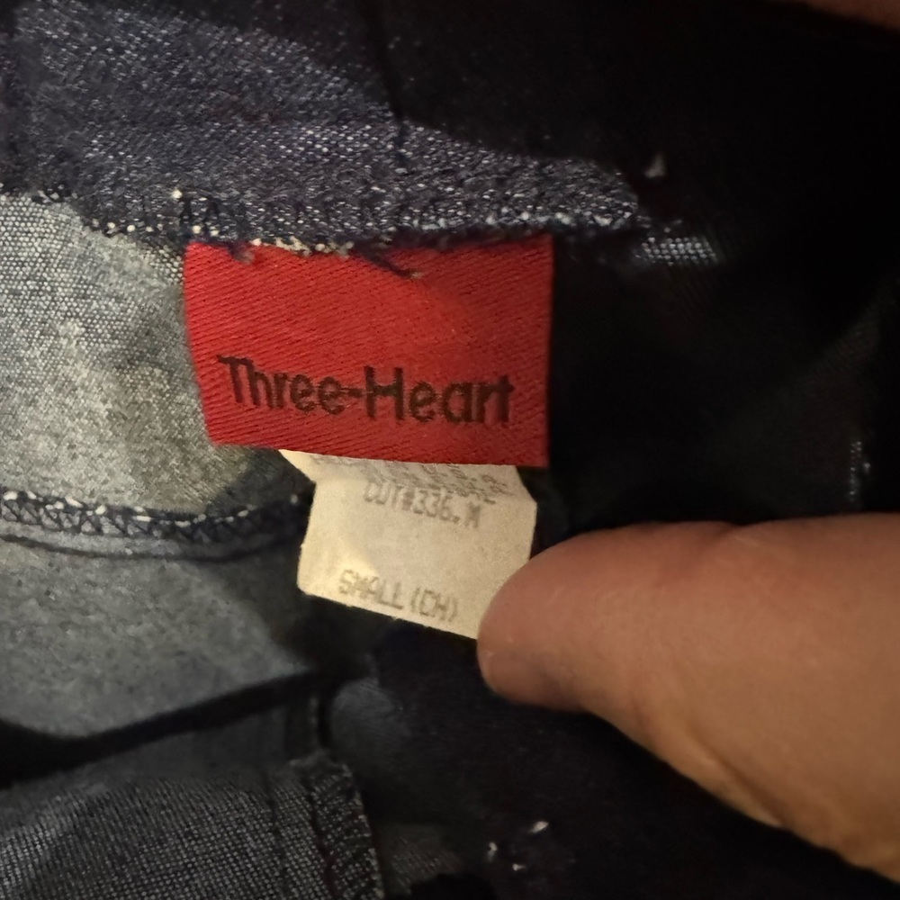 Three Hearts Blue Pencil Skirt Knee-Length Casual - Picture 4 of 7
